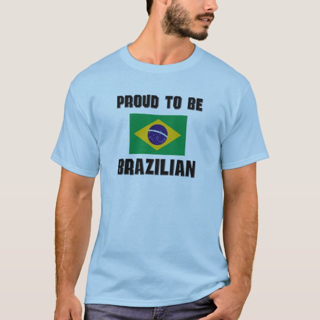 Camiseta Orgulho De Ser BRASILEIRO (Frente)