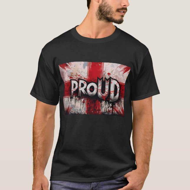 Camiseta Orgulho de ser britânico (Frente)