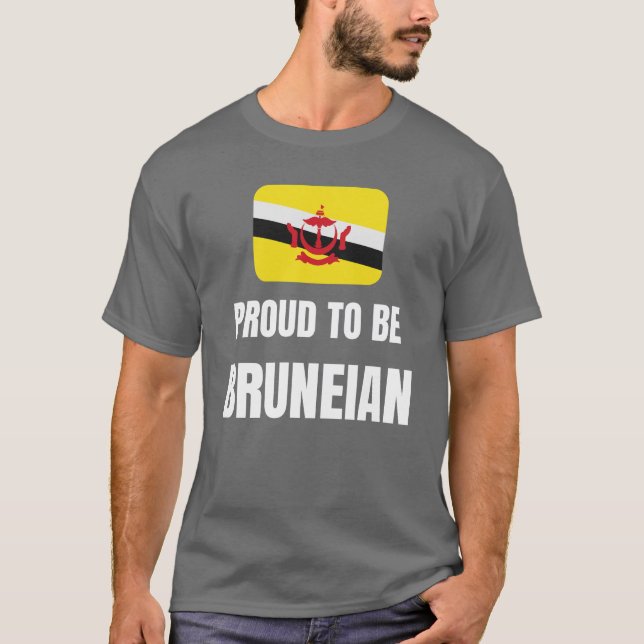 Camiseta Orgulho de ser Bruneian (Frente)