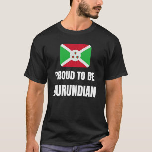 Camiseta Orgulho de ser Burundi