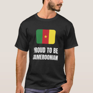 Camiseta Orgulho de ser Camarões