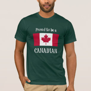 Camiseta Orgulho de ser canadense