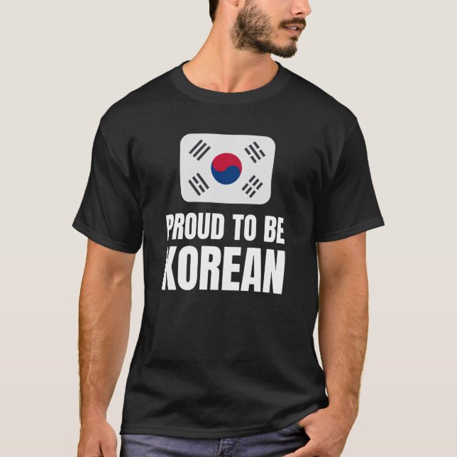 Camiseta Orgulho de ser coreano (Frente)