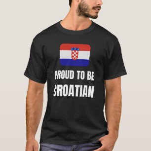 Camiseta Orgulho de ser croata