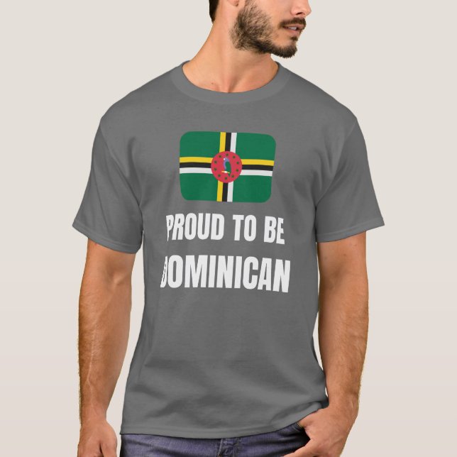Camiseta Orgulho de ser dominicano (Frente)