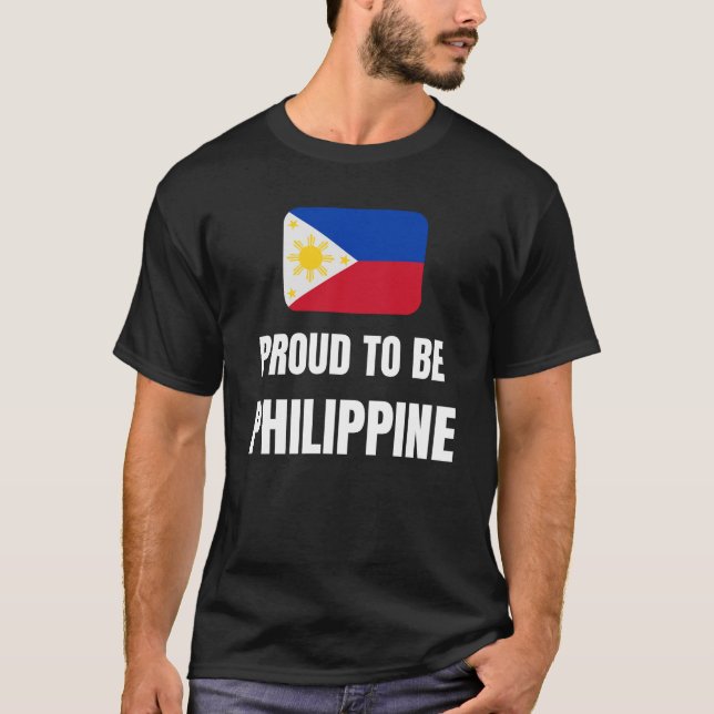 Camiseta Orgulho de ser filipino (Frente)