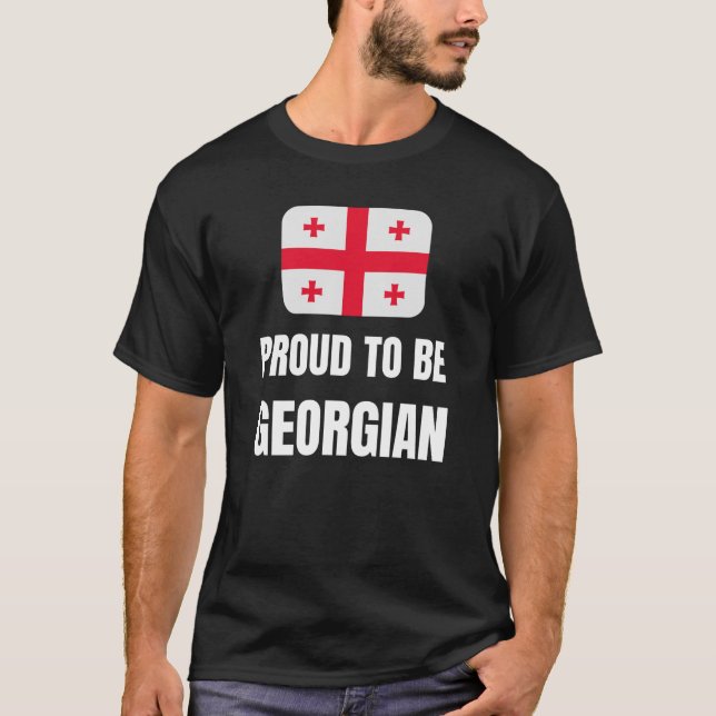 Camiseta Orgulho de ser georgiano (Frente)