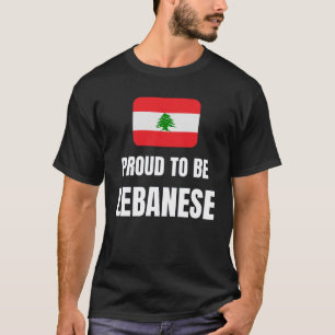 Camiseta Orgulho de ser libanês