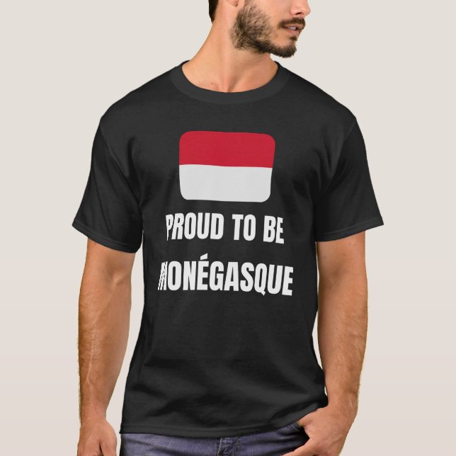 Camiseta Orgulho de ser monegasque (Frente)