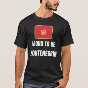 Camiseta Orgulho de ser montenegrino