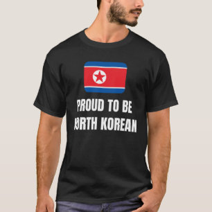 Camiseta Orgulho de ser norte-coreano