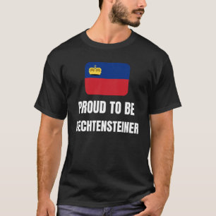 Camiseta Orgulho de ser o Liechtenstein