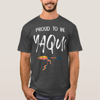 Camiseta Orgulho De Ser Orgulho Nativo Americano De Yaqui