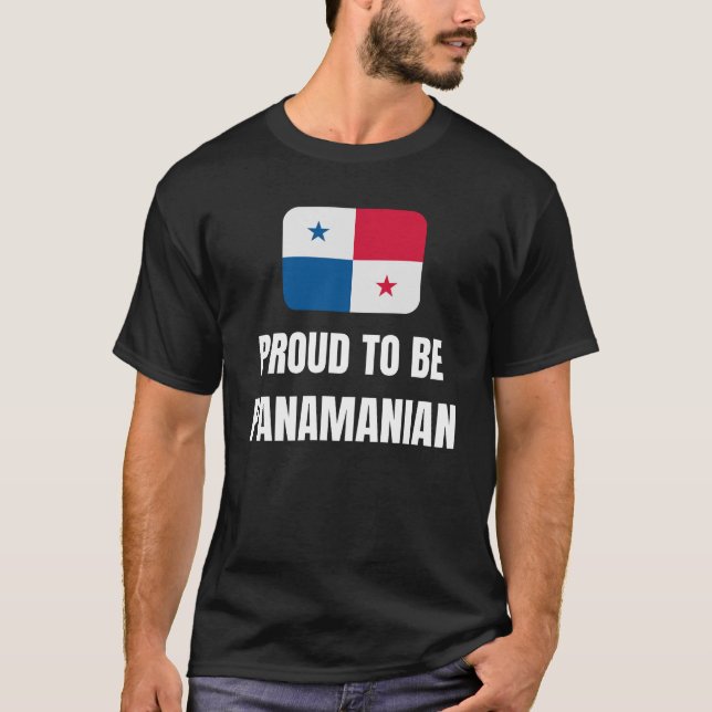 Camiseta Orgulho de ser panamenho (Frente)