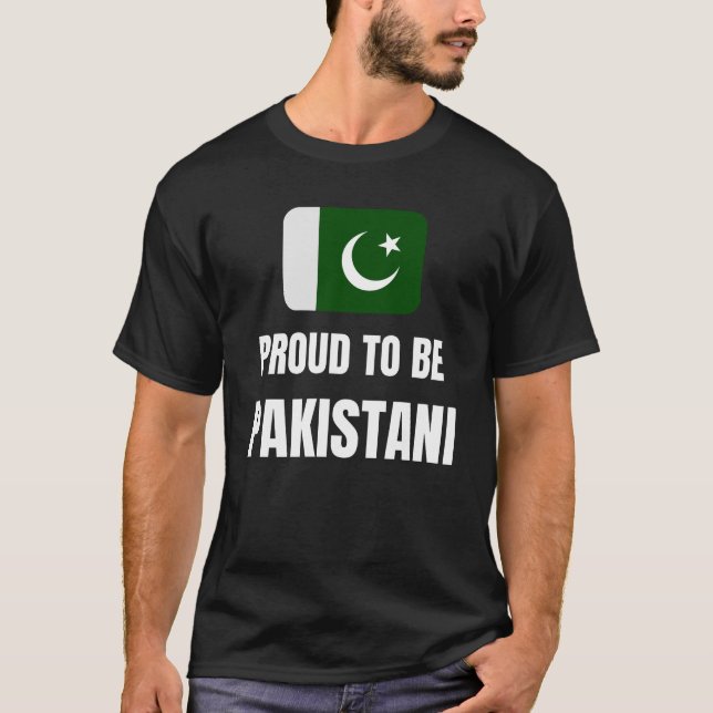 Camiseta Orgulho de ser paquistanês (Frente)