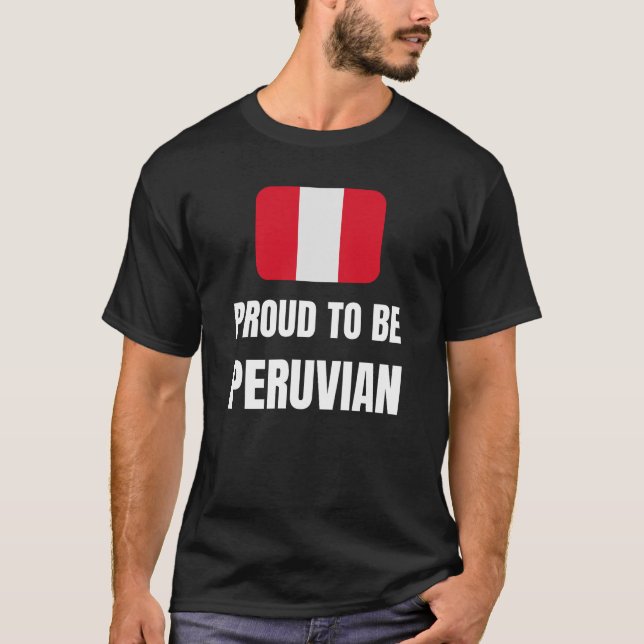 Camiseta Orgulho de ser peruano (Frente)