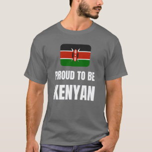 Camiseta Orgulho de ser Queniano