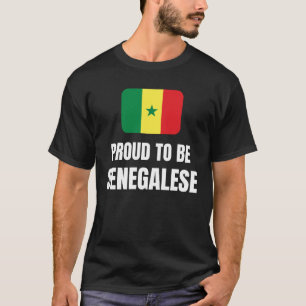 Camiseta Orgulho de ser senegalês