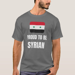 Camiseta Orgulho de ser sírio