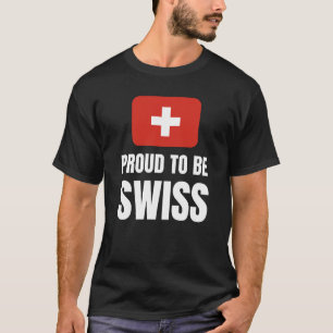 Camiseta Orgulho de ser suíço