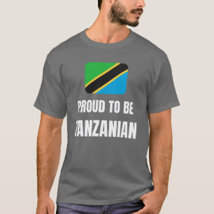 Camiseta Orgulho de ser tanzaniano