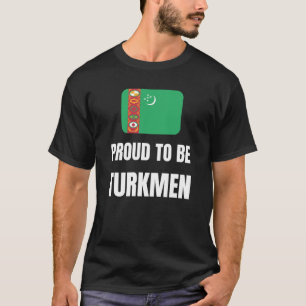 Camiseta Orgulho de ser Turcomenistão