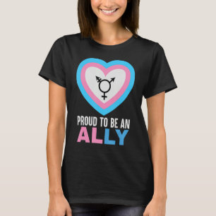 Camiseta Orgulho De Ser Um Aliado - Protesto Em Transmissão