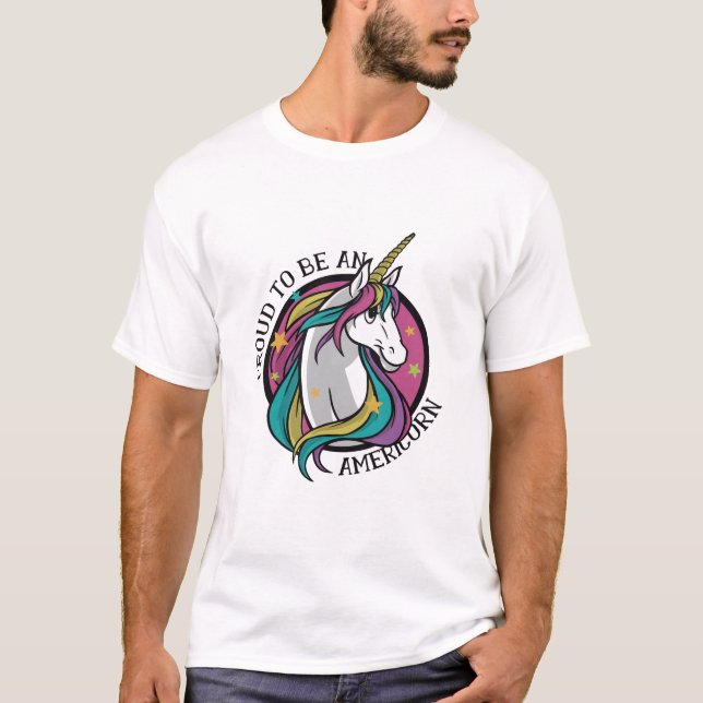 Camiseta Orgulho de ser um Americano (Frente)