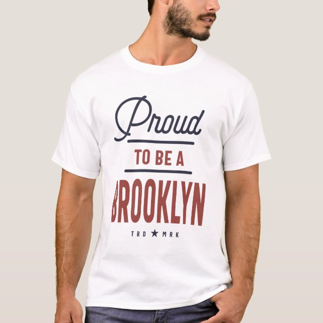 Camiseta Orgulho de ser um Brooklyn (Frente)