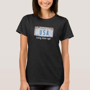 Camiseta Orgulho de ser um Nascer americano no License Pl d