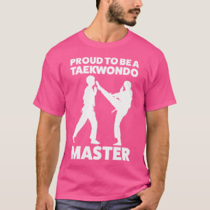 Camiseta Orgulho De Ser Um Taekwondo Mestre Artes Marciais