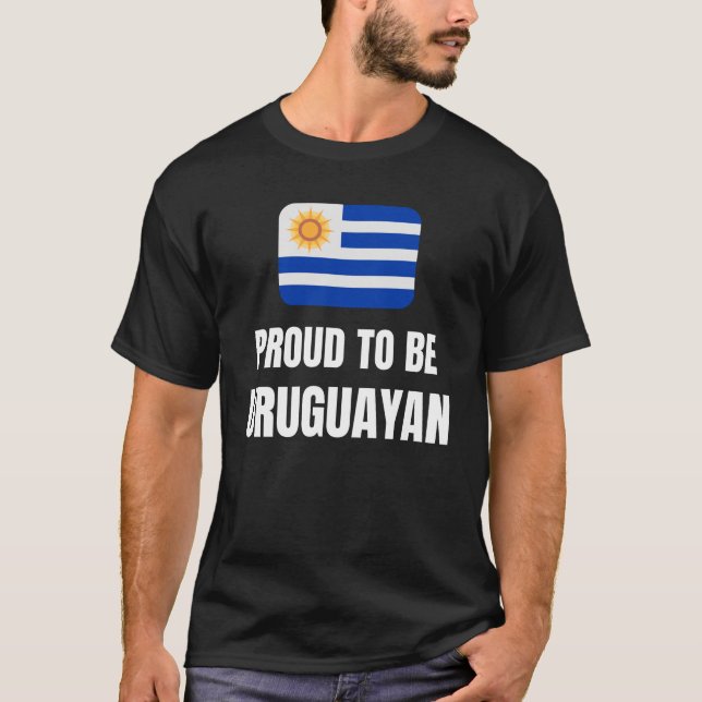 Camiseta Orgulho de ser uruguaio (Frente)