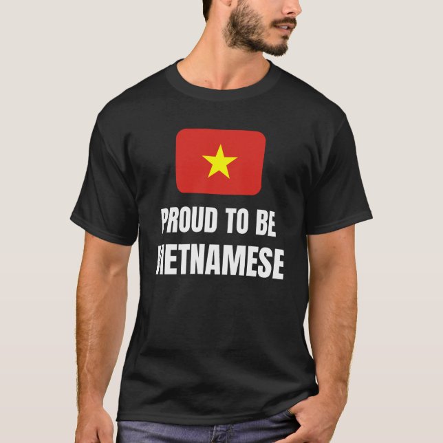 Camiseta Orgulho de ser vietnamita (Frente)