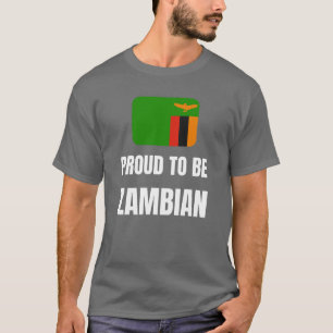 Camiseta Orgulho de ser Zambiano