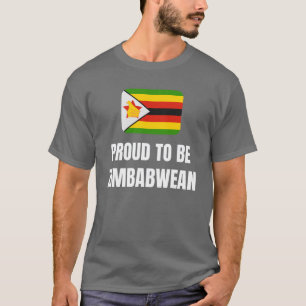 Camiseta Orgulho de ser Zimbábue