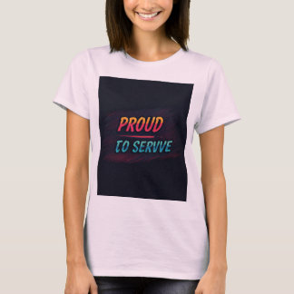 Camiseta Orgulho de servir