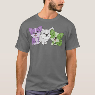 Camiseta Orgulho de Sinalizador do Genderqueer Org Lgbtq