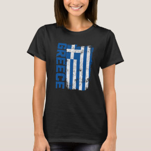Camiseta Orgulho de Sinalizador Grego grécia 1