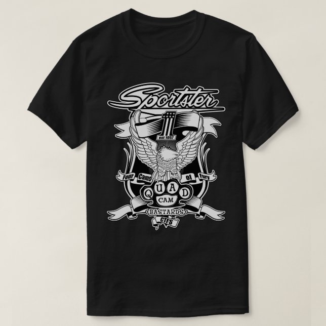 Camiseta Orgulho de Sportster (Frente do Design)