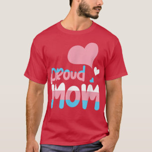 Camiseta Orgulho de transexuais Mãe LGBTQ Orgulho Mês Trans