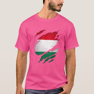 Camiseta Orgulho de Turim Húngaro Arruinou Bandeira Da Hung