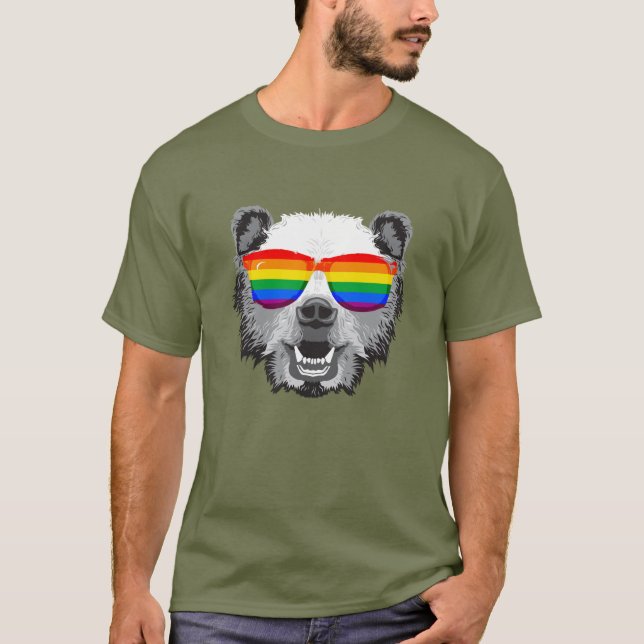 Camiseta Orgulho de Urso Cinzento (Frente)