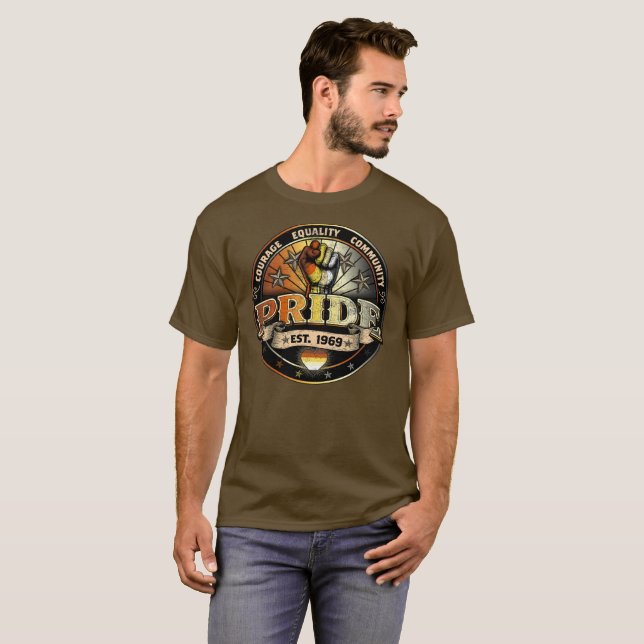 Camiseta Orgulho de Urso est. 1969 (Frente Completa)
