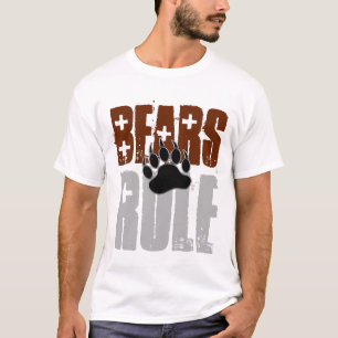 Camiseta Orgulho de Urso Ursos Angustiados Regem Pata de Ur
