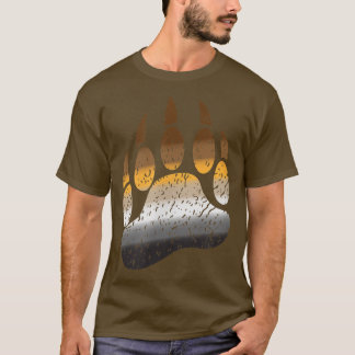Camiseta Orgulho de Vias de gay Urso