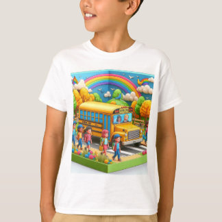 Camiseta Orgulho de Volta às Aulas Meninos