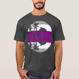 Camiseta Orgulho DemisIAL Sutil Sunset, Bandeira Demi, Orgu