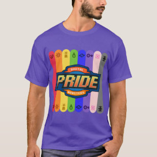 Camiseta Orgulho Digimon vintage