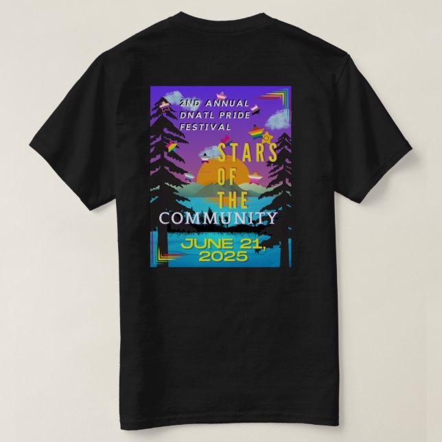 Camiseta Orgulho DNATL 2025 (Verso do Design)