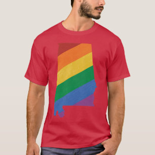 Camiseta Orgulho do Alabama Superdimensionado